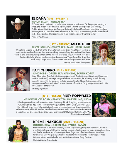 Drag King History Tea Taster Box image 5